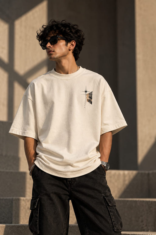 Still Growing Oversized T-Shirt — Off White