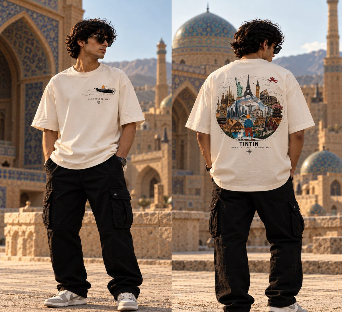 ROAMBOUND — Explorer Edition Oversized T-Shirt