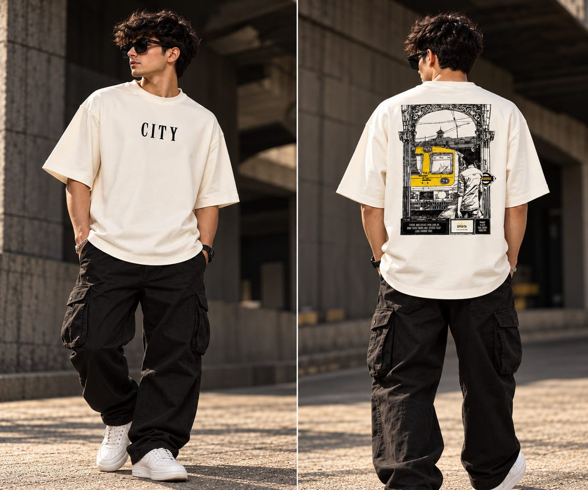 CITY Oversized Graphic T-Shirt – Premium Streetwear | Off White