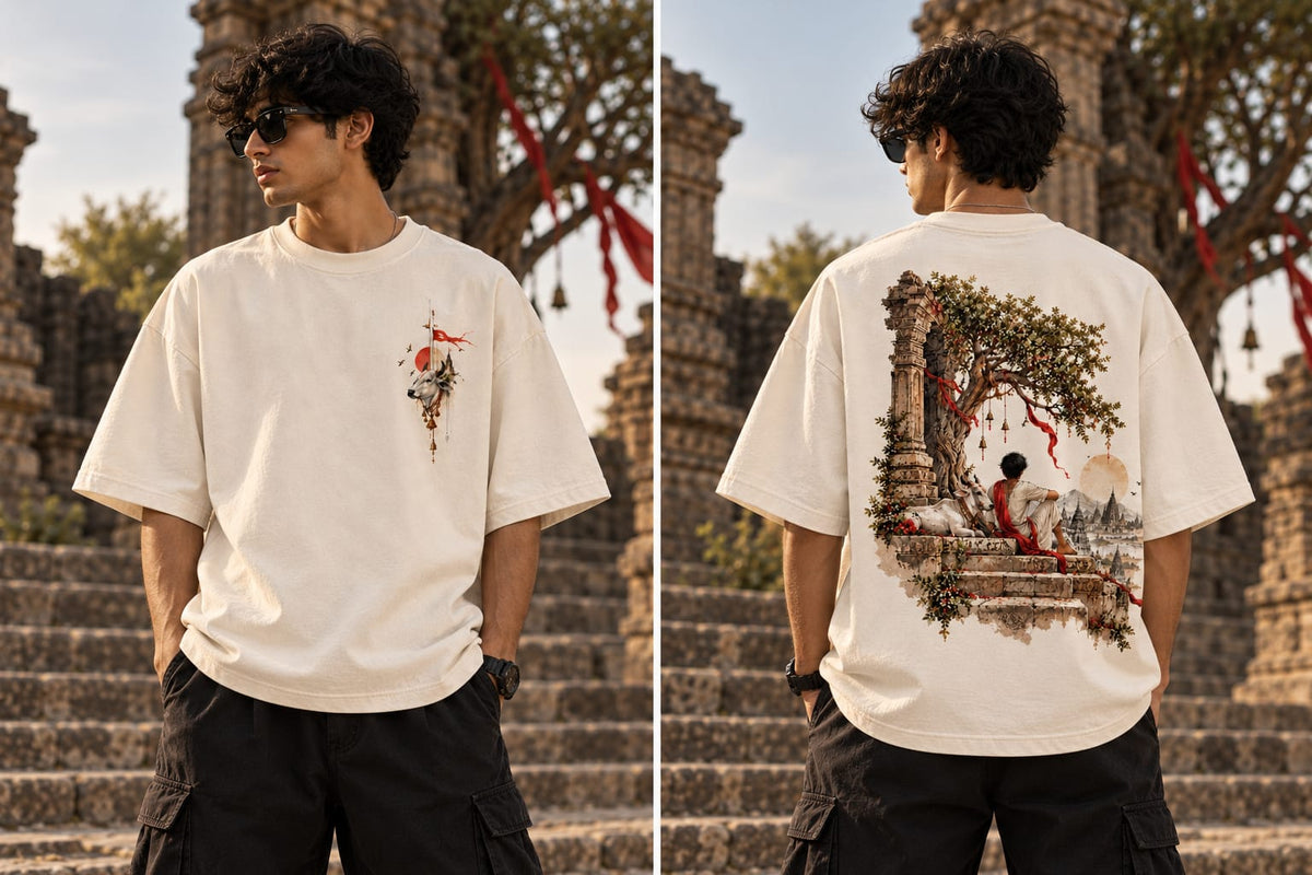 Heritage Soul Oversized T-Shirt – Off White