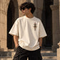 Folk Heritage Oversized T-Shirt — Off White