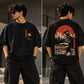 Music Heals Oversized T-Shirt — Black