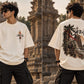 Temple Roots Oversized T-Shirt — Off White