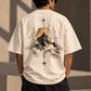 Ascend Mountain Oversized T-Shirt — Off White