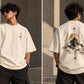 Ascend Mountain Oversized T-Shirt — Off White
