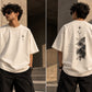 Timeless Mountain Oversized T-Shirt — Off White