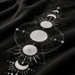 Lunar Orbit Oversized T-Shirt — Black