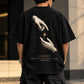 ALMOST Oversized T-Shirt – Premium DTF Graphic Streetwear Tee | Black