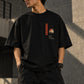 Music Heals Oversized T-Shirt — Black