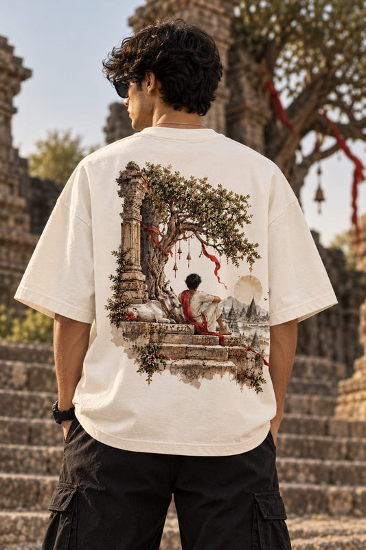 Heritage Soul Oversized T-Shirt – Off White