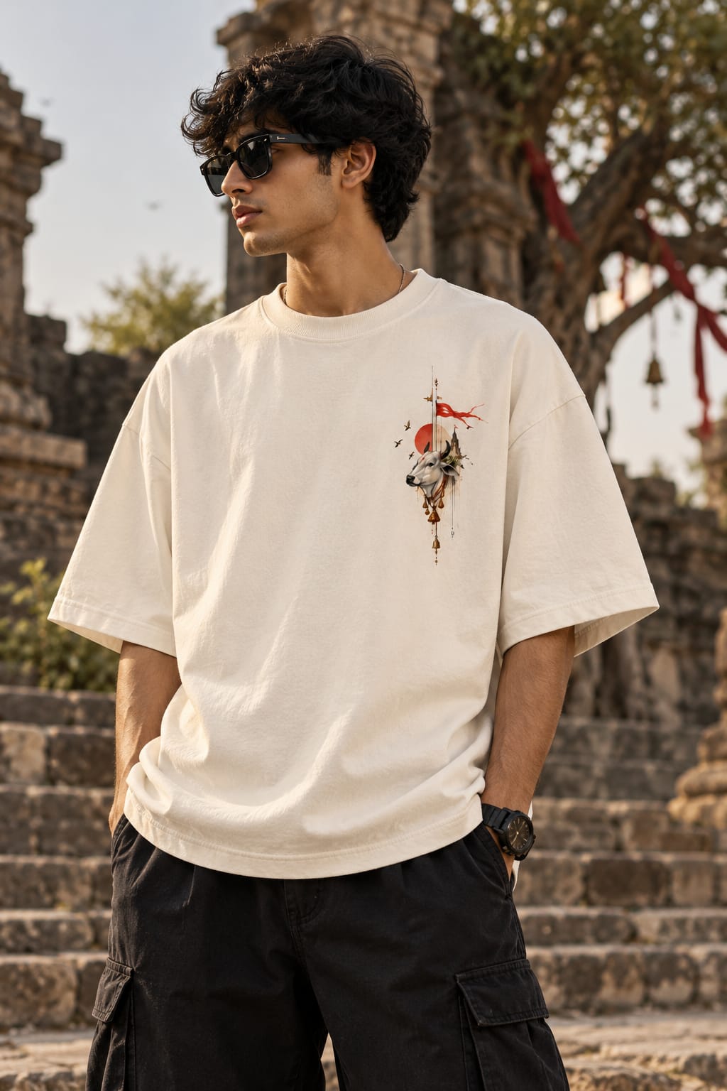 Heritage Soul Oversized T-Shirt – Off White