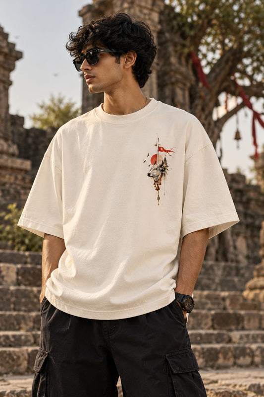 Heritage Soul Oversized T-Shirt – Off White